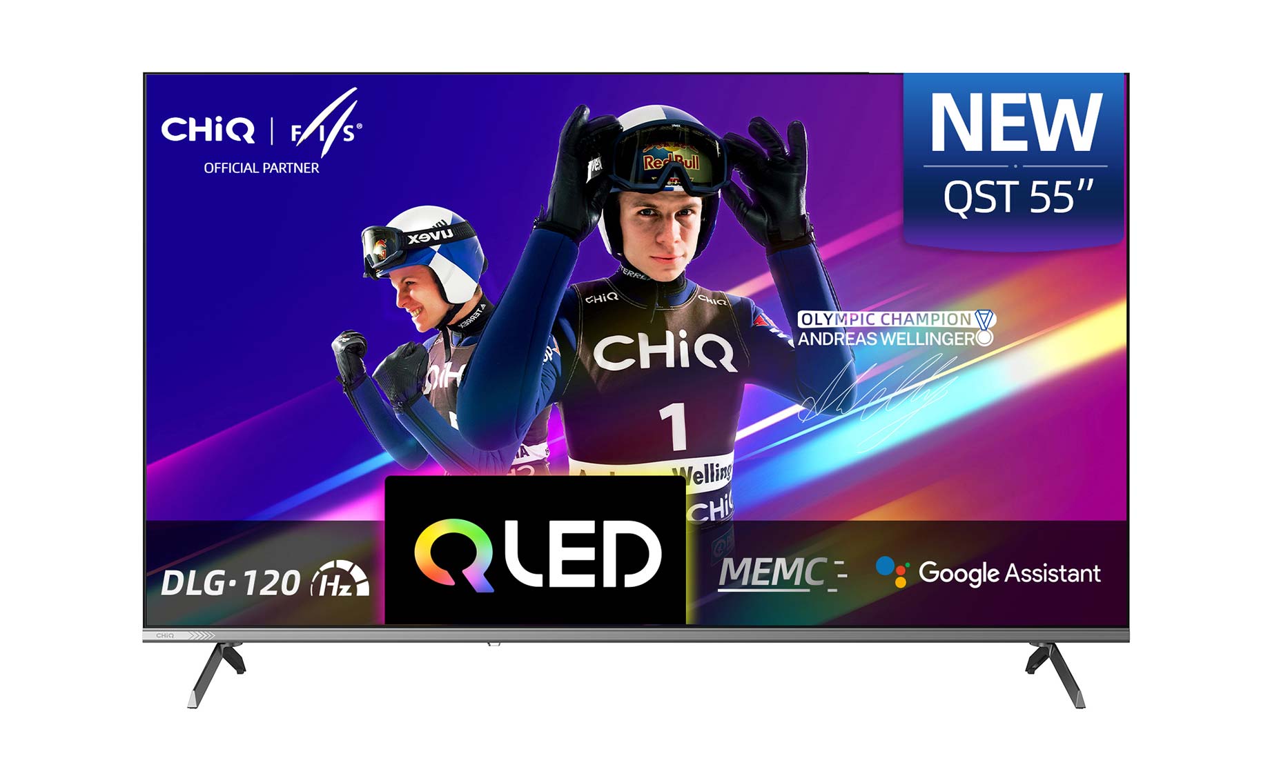 717942-1775636821 CHiQ U55QST (55"/138 cm) Ultra HD QLED Google Smart TV
