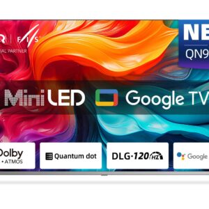 CHiQ M55QN9V (55"/139 cm) 4K Ultra HD Mini LED 120Hz gaming Google Smart TV