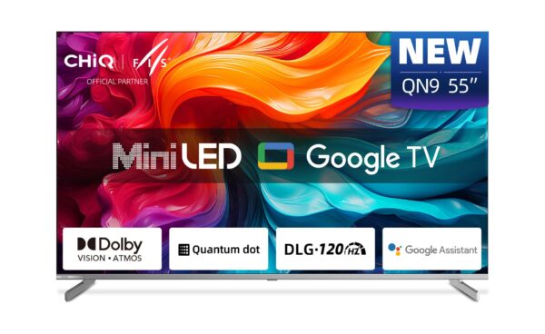 717943-1775636825 CHiQ M55QN9V (55"/139 cm) 4K Ultra HD Mini LED 120Hz gaming Google Smart TV