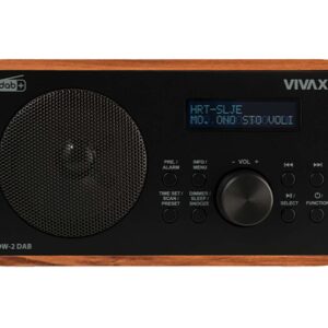 Vivax DW-2 DAB+ radio uređaj , smeđi
