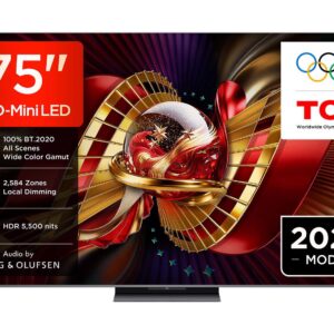 TCL 75C8L 75"(189cm) 4K UHD SQD-Mini LED Google TV