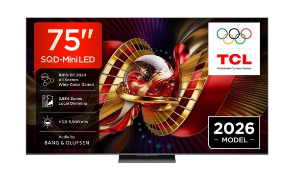 TCL 75C8L 75"(189cm) 4K UHD SQD-Mini LED Google TV