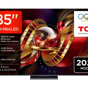 TCL 85C8L 85"(215cm) 4K UHD SQD-Mini LED Google TV